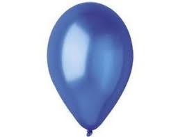 шар воздушный 12" синий металлик 1102-0335