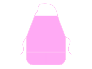 накидка для  труда  розовый фдт-1 /пчелка