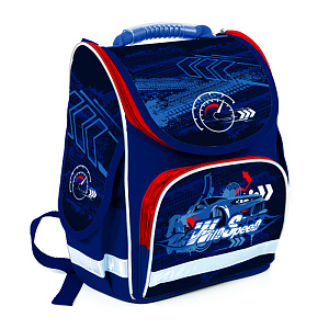 ранец эргономический basic mini run faster 33*25*13см, рюкжк-рнф /scформат