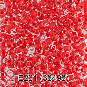 бисер чехия 5г 10/0 2.3мм красный 1-й сорт, е231 38498 /gamma бисер чехия 5г 10/0 2.3мм красный 1-й сорт, е231 38498 /gamma