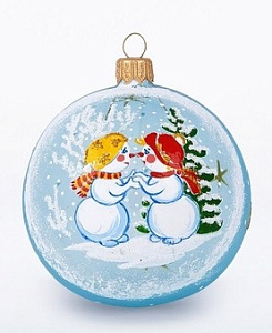 шар 4 снеговички к/уп с1755 /елочка