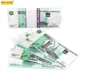 шуточные деньги 1000 дублей /miland
