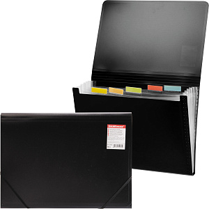 папка 6о на резинках пластиковая черная 14480 43036 50414 /ek изображение папка 6о на резинках пластиковая черная 14480 43036 50414 /ek