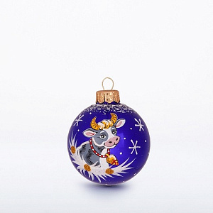 шар 3 зодиак 2021 (бык) с29 /елочка