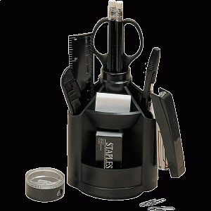 настольный набор 10предметов, вращающийся черный 4102314 /attomex изображение настольный набор 10предметов, вращающийся черный 4102314 /attomex