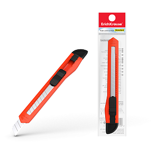 нож канцелярский 9мм standard, ассорти, 19146 /ек