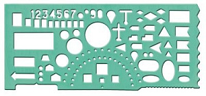 линейка офицерская гибкая 20 см /стамм тт02