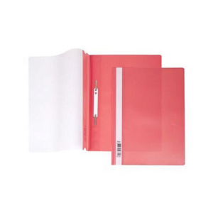 скоросшиватель а5 с прозрачной обложкой красный asp_00103 /hatber изображение скоросшиватель а5 с прозрачной обложкой красный asp_00103 /hatber