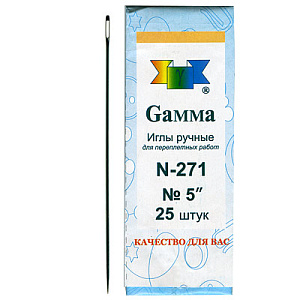 игла для прошивки документов №5" 120мм  n-271 /gamma