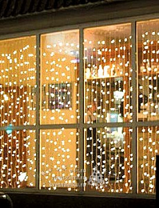 эл.гирл. 925л 25 нитей занавес 2,5*3м темн.нить cl925-e