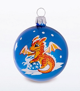 шар 2 восточный гороскоп 2024 (дракон) с1437 /елочка