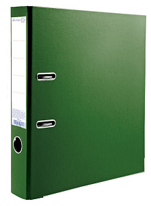 орднер 50мм  р pvc, метал.окантовка, торцкарман,  зеленый 3093304 /attomex