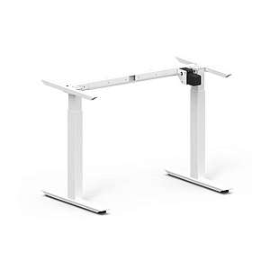 каркас стола с эл. приводом одномоторный 2-х ступенчатый waltz a3-rh-wh (700mm-1180mm), usb зарядка, цвет белый изображение каркас стола с эл. приводом одномоторный 2-х ступенчатый waltz a3-rh-wh (700mm-1180mm), usb зарядка, цвет белый