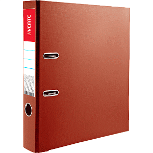 орднер  50мм   р  двухсторонее pvc, метал.окантовка, торцкарман,  красный  3093325 /devente