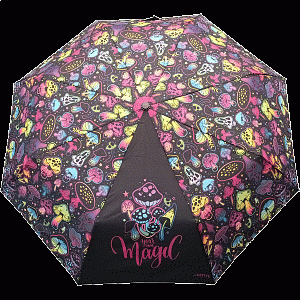 зонт-автомат подростковый mushroom. купол 108*94см, высота 60см, вес 330г, 9022403 /devente