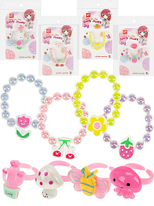 набор украшений лето (1 браслет, 1 кольцо) ассорти y8926265