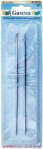 набор игл 2шт для прошивки документов №6" 150мм, n-213 /gamma