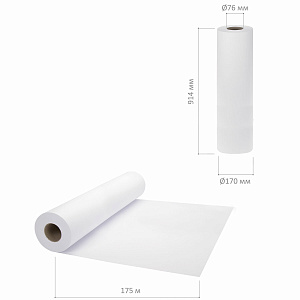 рулон для плоттера 914*175м*76  80г/м2 110459 /br