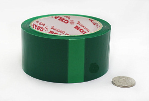 клейкая лента 48мм*60м зеленая 