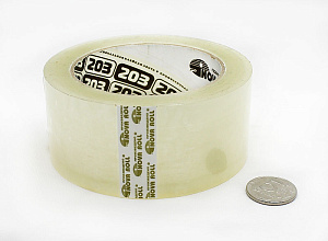 клейкая лента 48мм*100м прозрачная  38мкм /novaroll