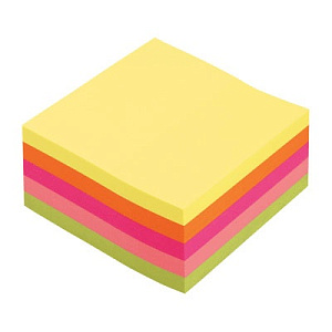 бумага самокл. 51*51 250л 5 цветов неон офсет 75г/м2  2010335 /devente