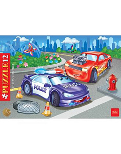 пазлы в рамке полиция 300*200 12п34_09221 /hatber