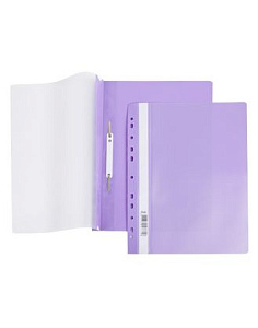 скоросшиватель а4 с перфорацией с прозрачной обложкой, фиолетовый, 00207 /hatber изображение скоросшиватель а4 с перфорацией с прозрачной обложкой, фиолетовый, 00207 /hatber