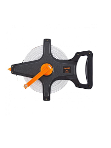 рулетка геодезическая  50м x 12,5мм, фиберглассовая лента, открытый корпус on