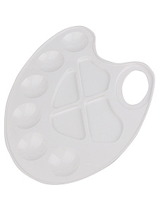 палитра художника белая рп-4553 /пп изображение палитра художника белая рп-4553 /пп