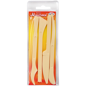 набор инструментов для лепки 4шт 11с711,660005 /гамма