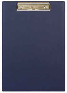 планшет а4 с верхним зажимом  2117   синий /дпс