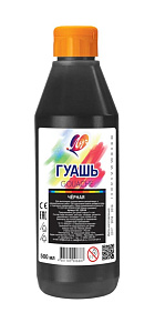 гуашь черная 500мл, 18с1200-08 /луч