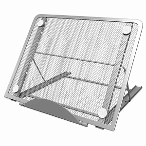 подставка для книг и ноутбуков, металл. germanium 240*195мм, серебристая, 237984 /br изображение подставка для книг и ноутбуков, металл. germanium 240*195мм, серебристая, 237984 /br