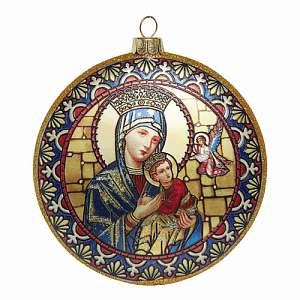 медальон христианские традиции 10см glt670 /holiday classics