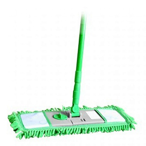 швабра флеттер с телескопическим черенком, микрофибра синель 10025 /хозяюшка