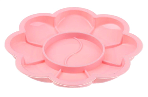 палитра пластмассовая в форме ромашки па52 /стамм изображение палитра пластмассовая в форме ромашки па52 /стамм