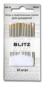 набор игл 6шт для шитья hn-32 300t1 блистер /blitz набор игл 6шт для шитья hn-32 300t1 блистер /blitz