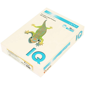 бумага а4 80г/м2 500л кремовая /iq color изображение бумага а4 80г/м2 500л кремовая /iq color