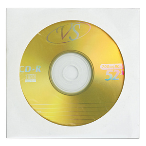 диск cd-r  vs 700mb 52х конверт