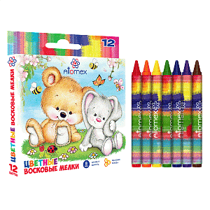 мелки восковые 12цв ассорти  8077103 8077101  8077812, 8077911, 8077011  и другие /devente