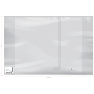 обложка а4 292*442 для контур.карт, атласов прозрачная 110мкм gld_11431 /gl