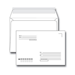 конверт  с5 162*229мм  "куда-кому", силикон