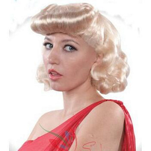 парик карэ волнист. с валик sd3773n блонд