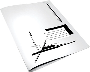 скоросшиватель белый  450г/м2 мелов.  54974, 3112407 /devente