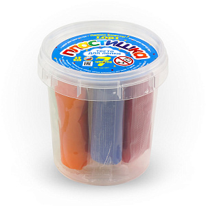 тесто для лепки 7цв*12г тдл-001 /lori