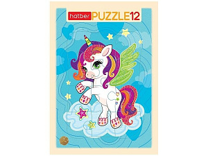 пазлы в рамке пони-единорожка 300*200 12п34_30520 /hatber