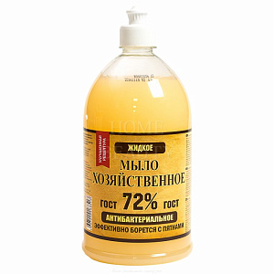мыло хозяйственное жидкое 1л /рк