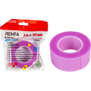 клейкая лента 30мм*3м двухсторонняя repair & craft многоразовая, 0,7мм, 4163407-409 /dev