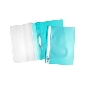 скоросшиватель а4 с прозрачной обложкой бирюзовый 4320 /hatber изображение скоросшиватель а4 с прозрачной обложкой бирюзовый 4320 /hatber