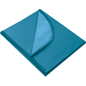 клеенка на стол 35*50см водоотталкивающая ткань бирюзовая,  7044010  /devente